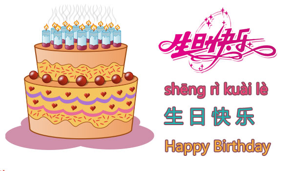 happy birthday in chinese