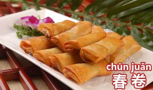 Chinese New Year Food-Spring Rolls