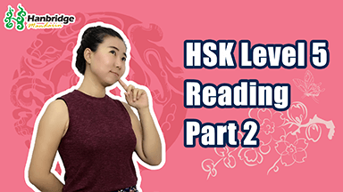 HSK 5 Reading Part 2