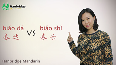What is the difference between 表达 (biǎo dá) and 表示 (biǎo shì)?