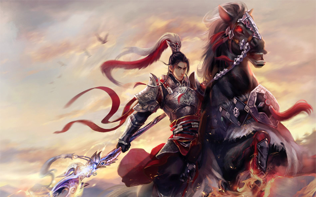 Best Online RPG games.com - Warriors Saga is a free Chinese browser-based  MMORPG that is inspired by Chinese famous novel Journey to the West.  Developed by Chinese online game studio WooDuan and