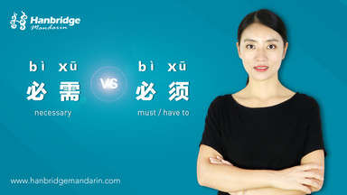 How to Use “必须(bì xū)” and “必需(bì xū)”