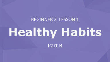 I want to lose weight! Part B