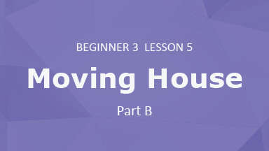 Thank you for helping me move today!PartB